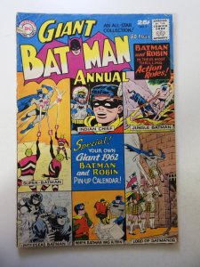 Batman Annual #2 (1962) GD/VG Condition 1 tear bc