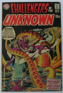 Challengers of the Unknown #77 (Dec 70-Jan 71, DC), VG condition (4.0)