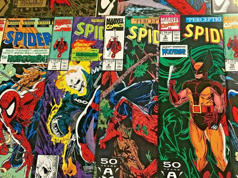 SPIDER-MAN#1-14 VF/NM LOT 1990  TODD MCFARLANE MARVEL COMICS