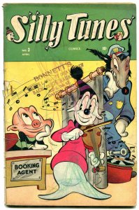 SILLY TUNES #3 1946-MARVEL COMICS-FUNNY ANIMAL-TIMELY G