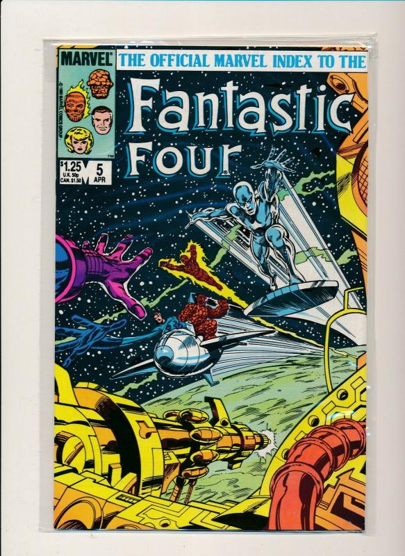 MARVEL set of 12- OFFICIAL INDEX TO FANTASTIC FOUR #1-#12  VF/NM (PF740) 