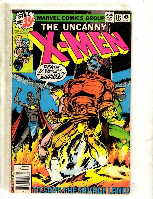 (Uncanny) X-Men # 116 FN Marvel Comic Book Wolverine Storm Colossus Cyclops BJ1