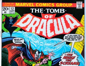 Tomb of Dracula(vol. 1) # 12  Blade The Vampire Hunter