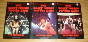 Rocky Horror Picture Show: the Comic Book #1-3 complete series - tim curry set 2