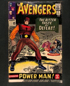 Avengers #21 1st Appearance Power Man (Erik Josten)! 1965!