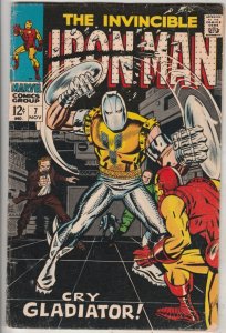 Iron Man #7 (Nov-68) FN Mid-Grade Iron Man