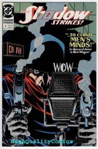 SHADOW STRIKES #7, NM+, Who Knows what EVIL lurks in the heart's of men