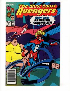 West Coast Avengers #46 (1989)  1st App Great Lakes Avengers  / ID#164B