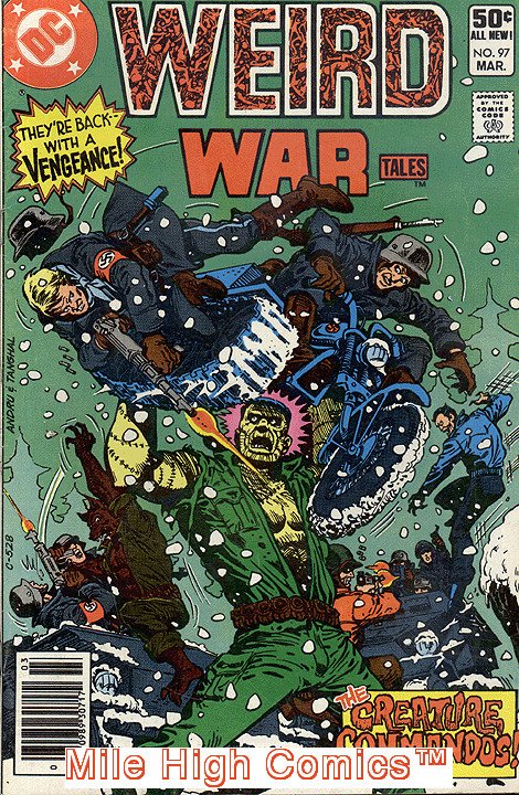 WEIRD WAR TALES (1971 Series)  (DC) #97 NEWSSTAND Very Good Comics Book