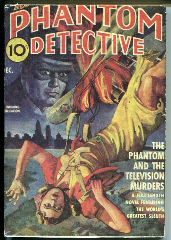 Phantom Detective 1970's-Hanos-reprint of December 1940 issue-pulp-FN