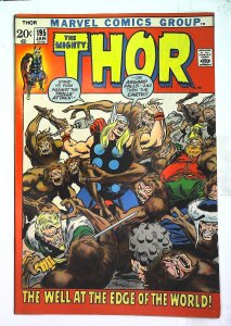 Thor (1966 series)  #195, Fine+ (Actual scan)