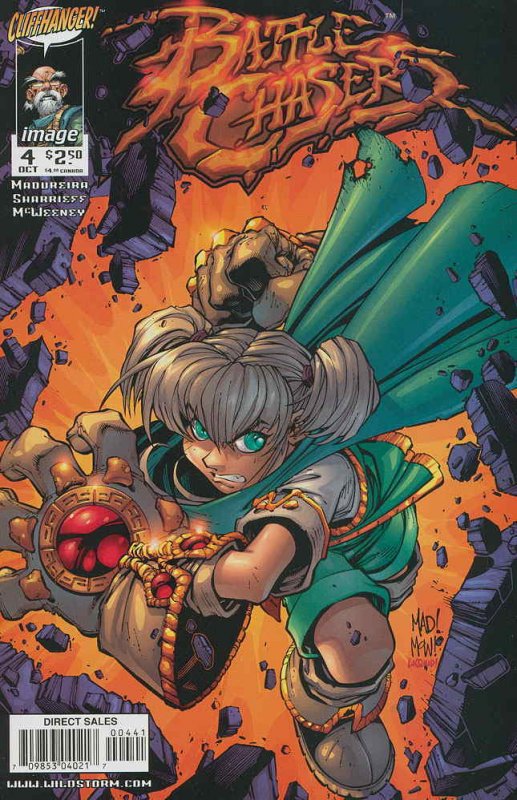 Battle Chasers #4A VF/NM; Image | save on shipping - details inside