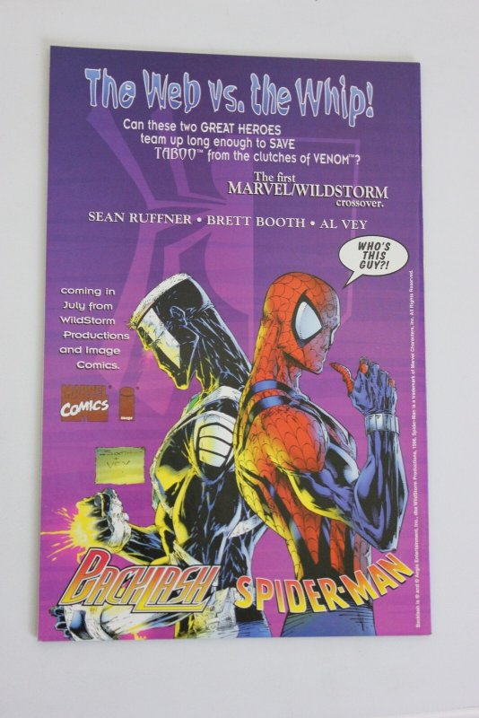 Backlash/Spider-Man #1 American Entertainment Cover (1996)  NM