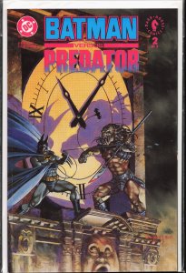Batman versus Predator [Regular] #2 Variant Cover (1992) Predator