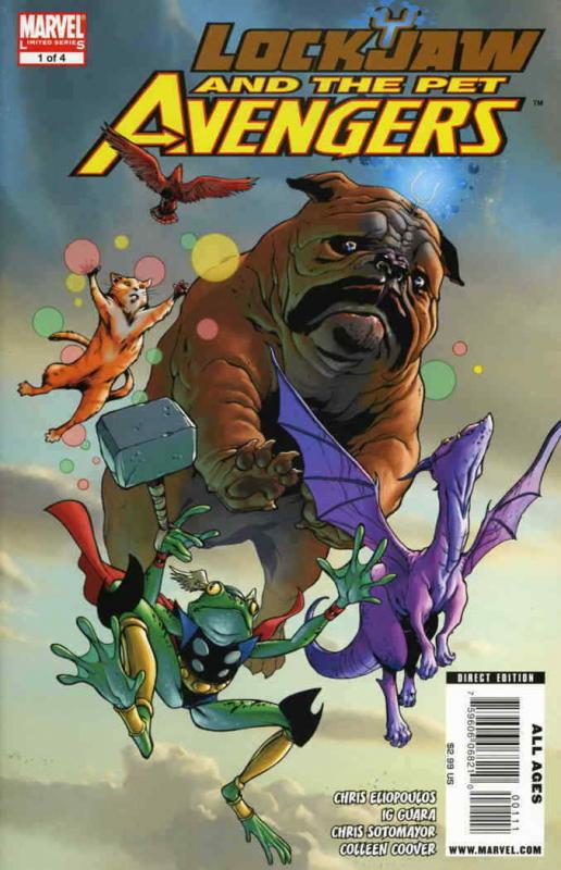 Lockjaw and the Pet Avengers #1 VF/NM; Marvel | save on shipping - details insid