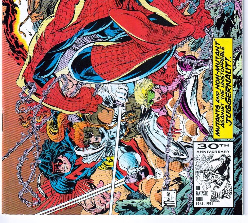 Spiderman(vol. 1)# 16  Spidey, X-Force, Juggernaut !