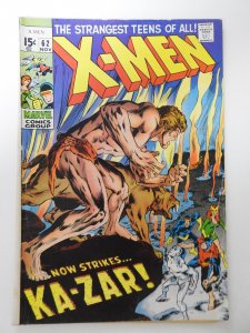 The X-Men #62 (1969) VG Condition moisture stain
