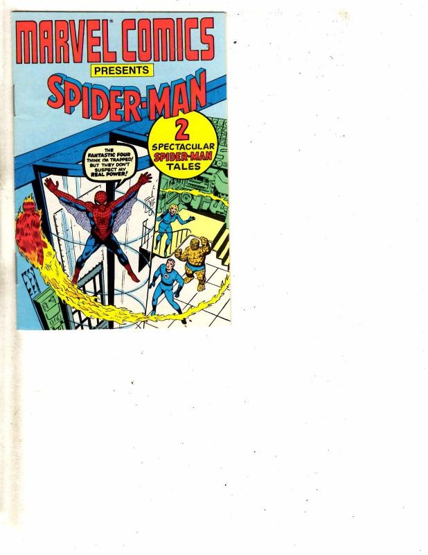 Marvel Comics Presents Spider-Man Reprint # 1 Mini Comic 1988 VF + EXTRA's J274