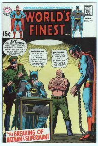 WORLD’S FINEST #193 - 5.0 - OW-W - Superman - Batman