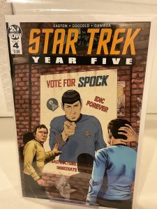 Star Trek: Year Five #4  9.0 (our highest grade)
