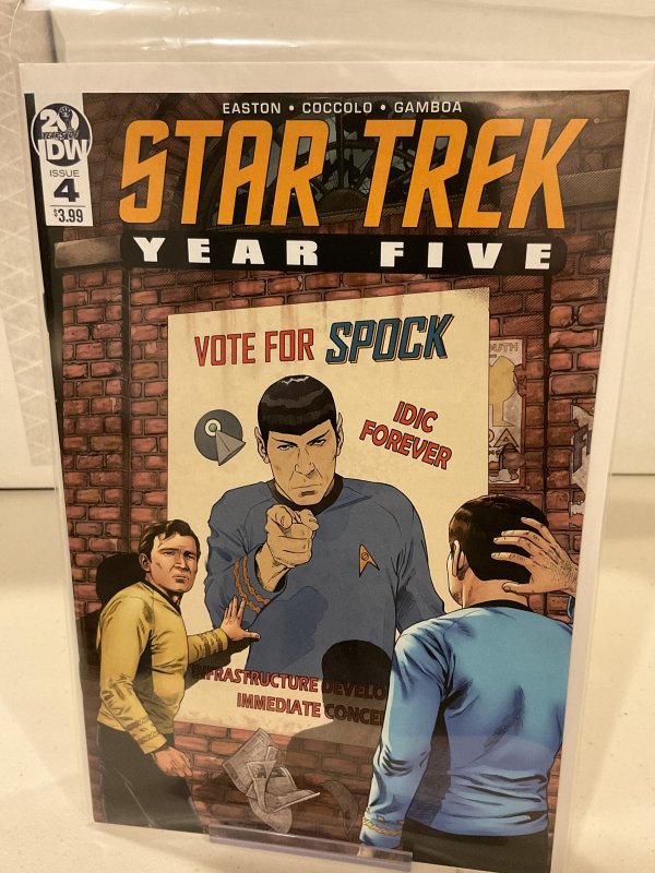 Star Trek: Year Five #4  9.0 (our highest grade)