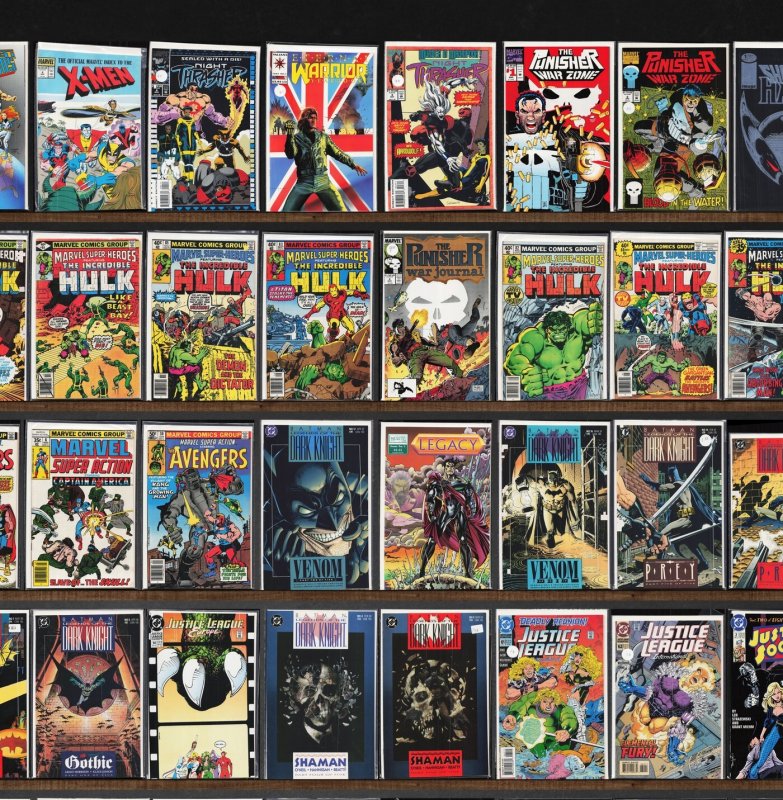 Huge Lot 150+ Comics with Marvel Super Heroes, Marvel Tales & More!
