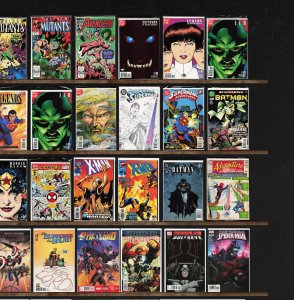 Huge Lot 150+ Comics with Green Lantern, Adventures Of Superman & More!