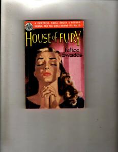 4 Pocket Books Murderer's Holiday, House Fury, Imperial City, Mortgage Life JL35