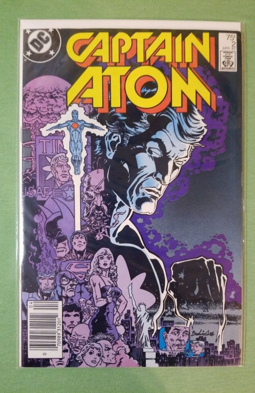 Captain Atom #2 (1987) vg-