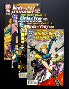 Birds of Prey: Manhunt #1-4 (1996) [Lot of 4bks] - [KEY] 1st Solo Series - NM