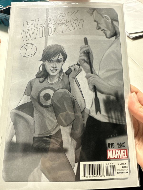 Black Widow #15 Noto Variant Hawkeye MCU A2