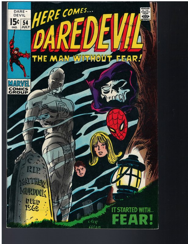 Daredevil #54 (Marvel, 1969) VF+