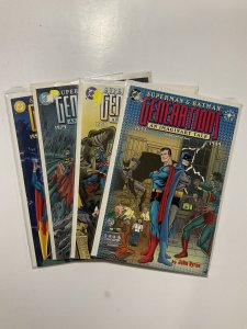 Superman and Batman Generations 1 2 3 4 lot run set Near Mint nm Dc Comics