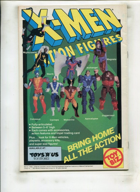 X-FACTOR #71 (8.0) SIGNED BY AL MILGROM & PETER DAVID!! 1991