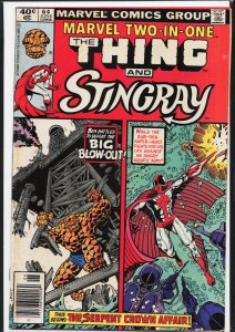 Marvel Two-in-One #64 (1980) Stingray [Key Issue]