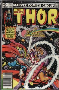 Thor #322 (1982) Thor