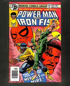 Power Man and Iron Fist #54 1st Heroes for Hire!