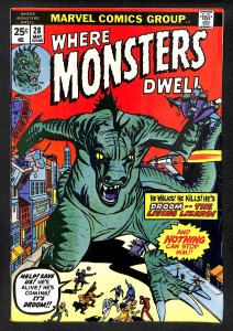 Where Monsters Dwell #28 (1974)