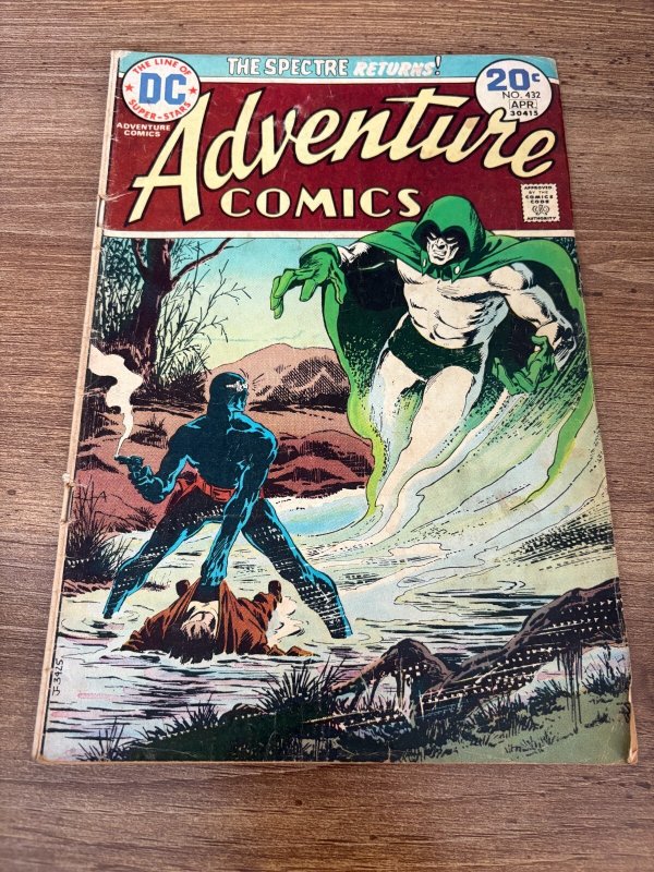 Adventure Comics # 432 VG-FN DC Comic Book Spectre Horror Sci-Fi 7 J454
