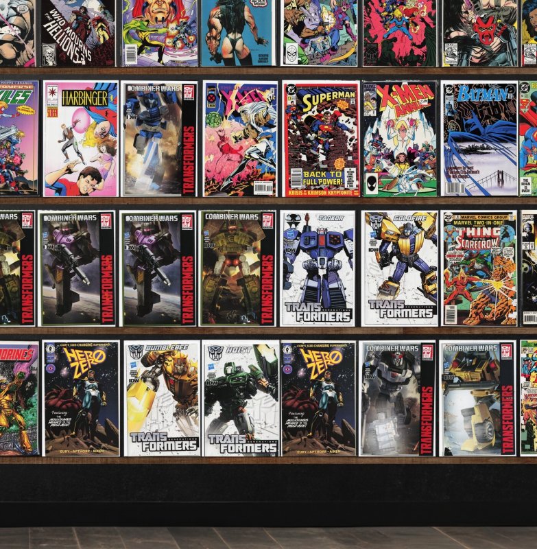 Huge Lot 150+ Comics with The New Warriors, The Transformers & More!