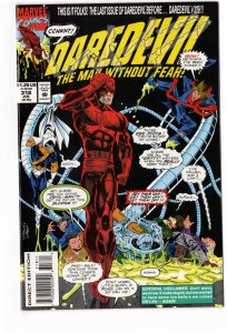 Daredevil #318 Newsstand Edition (1993)