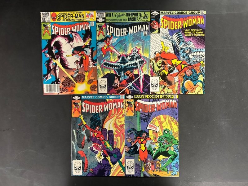 Spider-Woman (1978) #1-50 FN (6.0) Complete Set