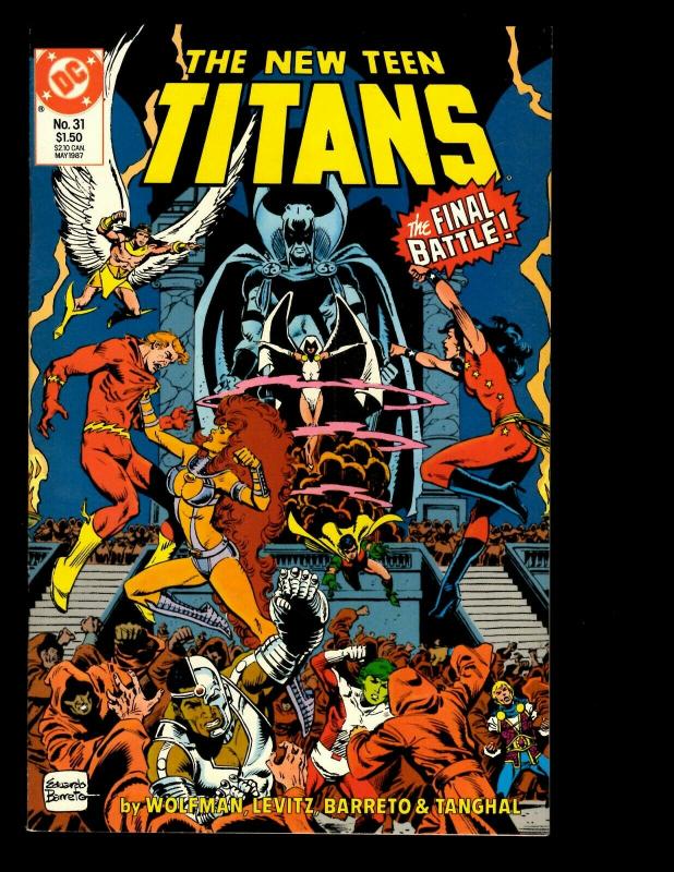 14 New Teen Titans Comics # 24 25 26 27 28 29 30 31 32 33 34 35 36 Annual 2 GK20