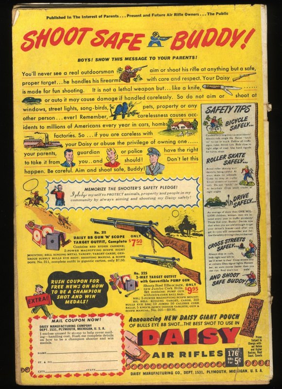 Tomahawk #4 VG- 3.5 The Flying Frontiersman! Bruno Premiani Art!