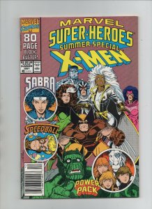 Marvel Super Heroes #6 - 2nd Series - X-Men Summer Special - (Grade 9.0) 1991