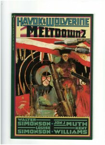 Havok & Wolverine: Meltdown #2 NM- 9.2 Marvel Comics 1988