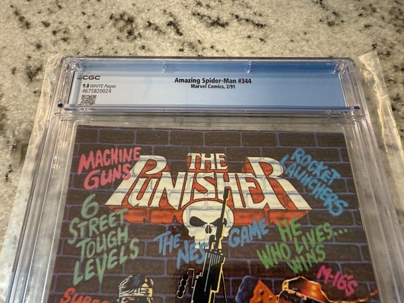 Amazing Spider-Man # 344 CGC Graded 9.8 Marvel Comic Book 1st Cletus Kasady JH22