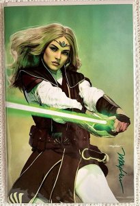 ?~MARVEL~STAR WARS:THE HIGH REPUBLIC #4~MAYHEW VIRGIN VARIANT~SIGNED w/COA~?
