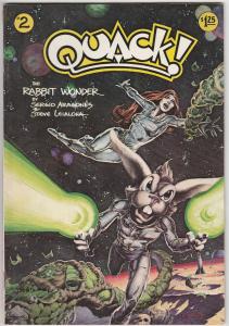 2 Quack! Star Reach Comic Books # 1 2 Rabbit Wonder Sergio Aragones WT19