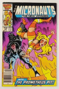 MICRONAUTS: NEW VOYAGES #19 (1986) KEITH POLLARD | NEWSSTAND | COPPER AGE